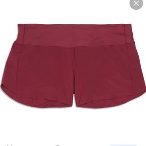 Lululemon speed up shorts